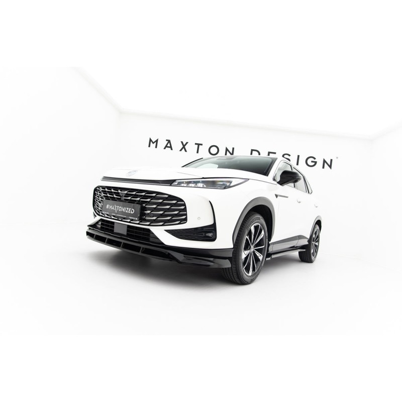 Kit carrosserie Maxton Design MG HS Mk2 (2024+) : lame avant, bas de caisse, lame arrière, becquet