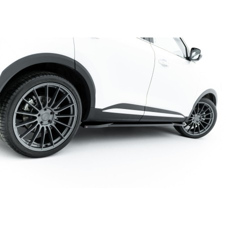 Kit carrosserie Maxton Design MG HS Mk1 restylée (2020-2025) : lame avant, bas de caisse, lame arrière, becquet