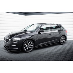 Kit carrosserie Maxton Design Skoda Scala Mk1 (2019-2023) : lame avant, bas de caisse, diffuseur arrière, lames arrière, becquet