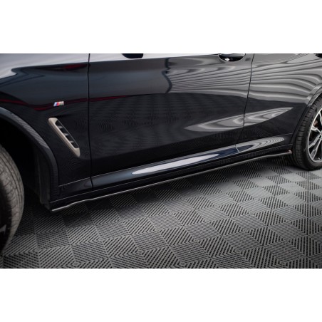 Kit carrosserie Maxton Design BMW X4 M-Pack G02 (2018-2021) : lame avant, bas de caisse, lame arrière, lames arrière, becquet