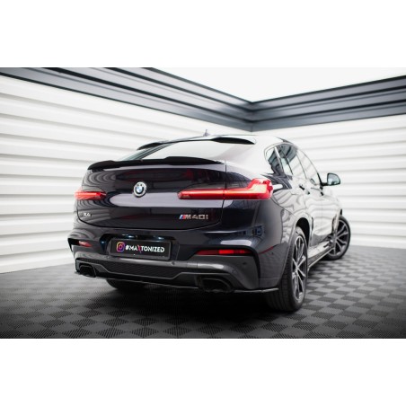 Kit carrosserie Maxton Design BMW X4 M-Pack G02 (2018-2021) : lame avant, bas de caisse, lame arrière, lames arrière, becquet