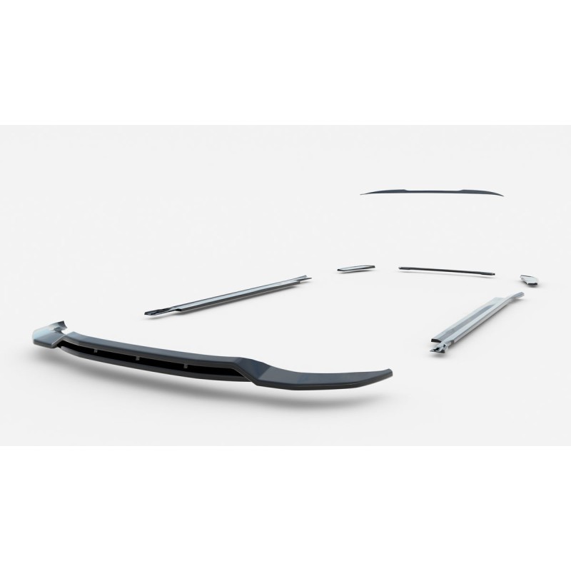 Kit carrosserie Maxton Design BMW X4 M-Pack G02 (2018-2021) : lame avant, bas de caisse, lame arrière, lames arrière, becquet
