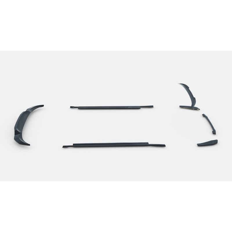 Kit carrosserie Maxton Design BMW X4 M-Pack G02 (2018-2021) : lame avant, bas de caisse, lame arrière, lames arrière, becquet