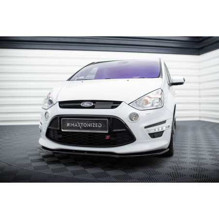Kit carrosserie Maxton Design Ford S-Max Titanium Mk1 restylée (2010-2014) : lame avant, bas de caisse, lames arrière, becquet
