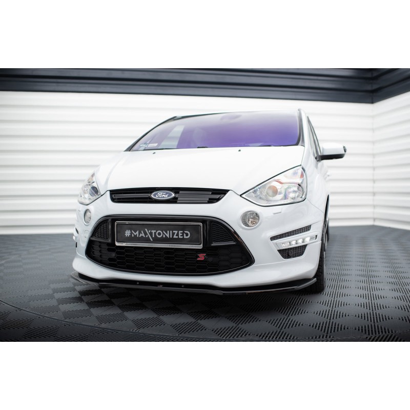 Kit carrosserie Maxton Design Ford S-Max Titanium Mk1 restylée (2010-2014) : lame avant, bas de caisse, lames arrière, becquet