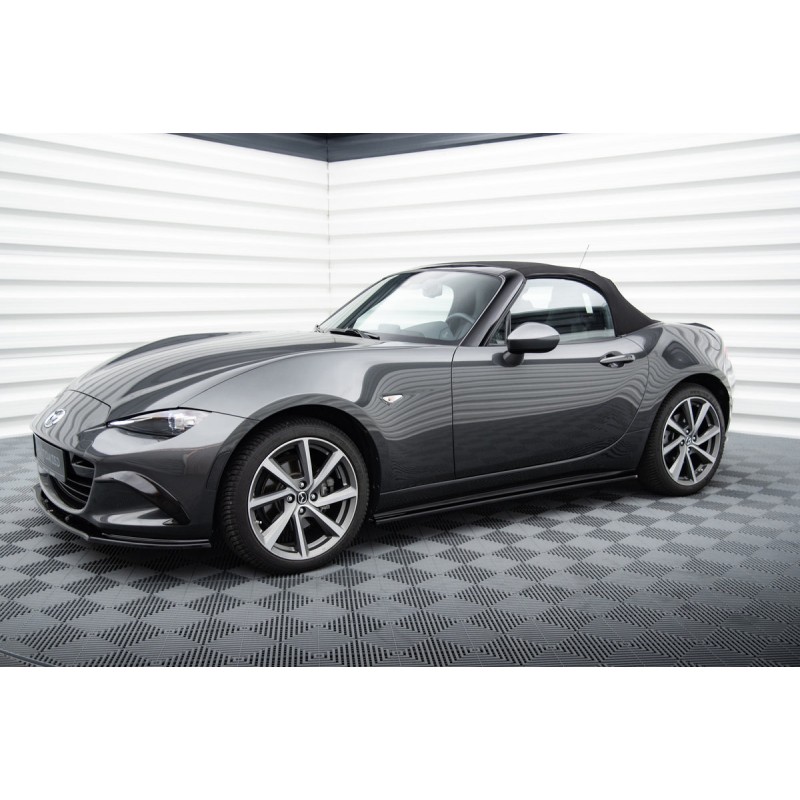 Kit carrosserie Maxton Design Mazda MX-5 ND (Mk4) (2014+) : lame avant, bas de caisse, lame arrière, becquet