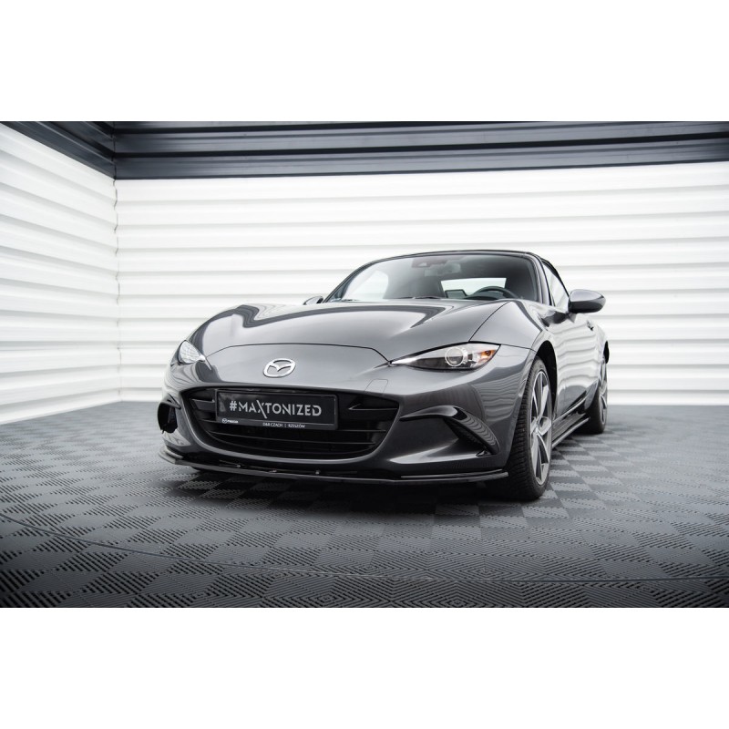 Kit carrosserie Maxton Design Mazda MX-5 ND (Mk4) (2014+) : lame avant, bas de caisse, lame arrière, becquet