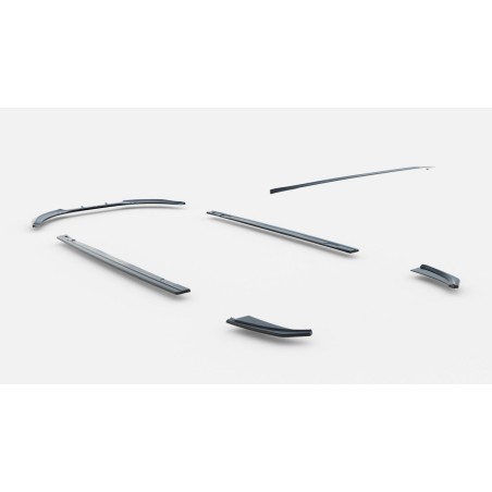 Kit carrosserie Maxton Design Ford S-Max Titanium Mk1 restylée (2010-2014) : lame avant, bas de caisse, lames arrière, becquet