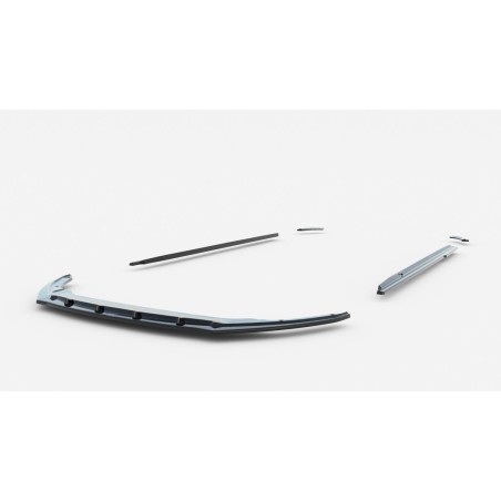 Kit carrosserie Maxton Design Skoda Rapid Spaceback (2012-2019) : lame avant, bas de caisse, lames arrière, becquet