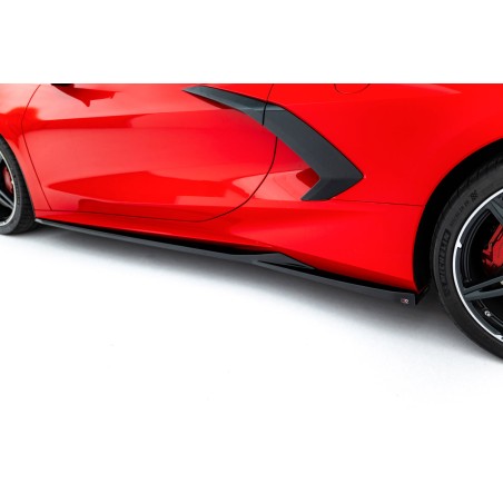 Kit carrosserie Maxton Design Chevrolet Corvette C8 (2020+) : lame avant, bas de caisse, lame arrière