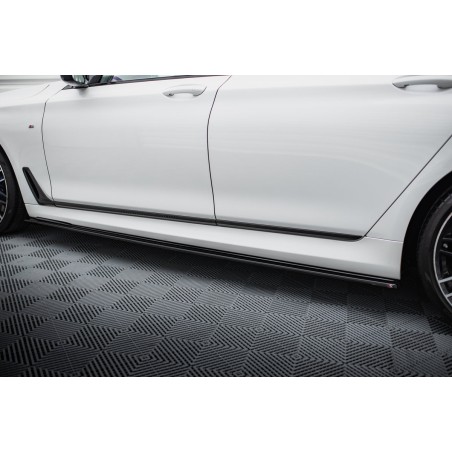 Kit carrosserie Maxton Design BMW Série 7 M-Pack G11 (2015-2018) : lame avant, bas de caisse, lame arrière, becquet