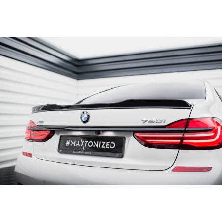 Kit carrosserie Maxton Design BMW Série 7 M-Pack G11 (2015-2018) : lame avant, bas de caisse, lame arrière, becquet