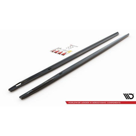 Kit carrosserie Maxton Design BMW Série 7 M-Pack G11 (2015-2018) : lame avant, bas de caisse, lame arrière, becquet