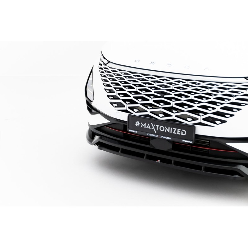 Kit carrosserie Maxton Design Omoda 5 Mk1 (2022+) : lame avant, bas de caisse, lame arrière, becquet