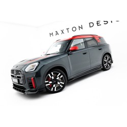 Kit carrosserie Maxton Design Mini Countryman JCW U25 (2023+) : lame avant, bas de caisse, lame arrière, becquet