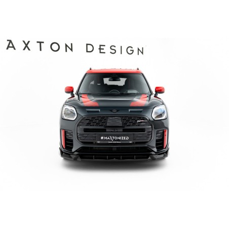 Kit carrosserie Maxton Design Mini Countryman JCW U25 (2023+) : lame avant, bas de caisse, lame arrière, becquet