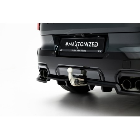 Kit carrosserie Maxton Design Mini Countryman JCW U25 (2023+) : lame avant, bas de caisse, lame arrière, becquet