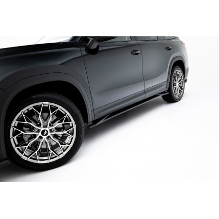 Kit carrosserie Maxton Design Skoda Kodiaq Mk2 (2024+) : lame avant, bas de caisse, lame arrière, becquet