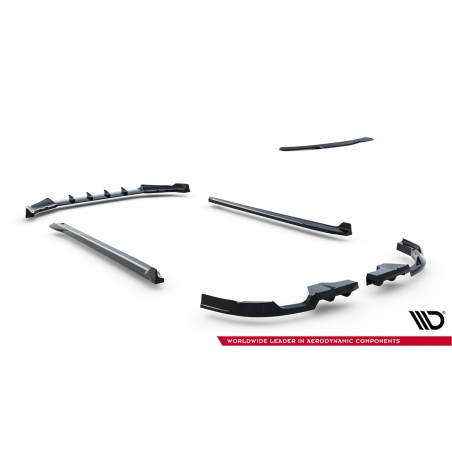 Kit carrosserie Maxton Design Mini Countryman JCW U25 (2023+) : lame avant, bas de caisse, lame arrière, becquet