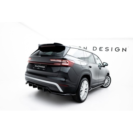 Kit carrosserie Maxton Design Skoda Kodiaq Mk2 (2024+) : lame avant, bas de caisse, lame arrière, becquet