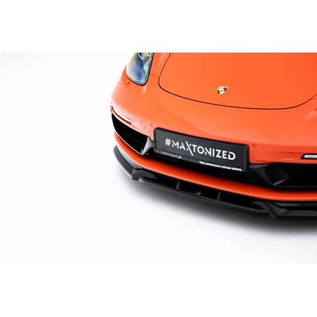 Kit carrosserie Maxton Design Porsche 718 Cayman GTS 982c (2016-2025) : lame avant, bas de caisse, lame arrière