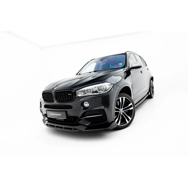 Kit carrosserie Maxton Design BMW X5 M-Pack F15 (2013-2018) : lame avant, bas de caisse, lame arrière, becquet