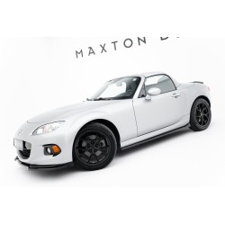 Kit carrosserie Maxton Design Mazda MX-5 Mk3 (NC) restylée (2009-2014) : lame avant, bas de caisse, lames arrière, becquet