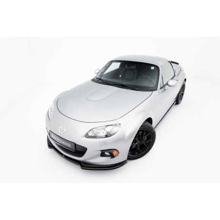 Kit carrosserie Maxton Design Mazda MX-5 Mk3 (NC) restylée (2009-2014) : lame avant, bas de caisse, lames arrière, becquet