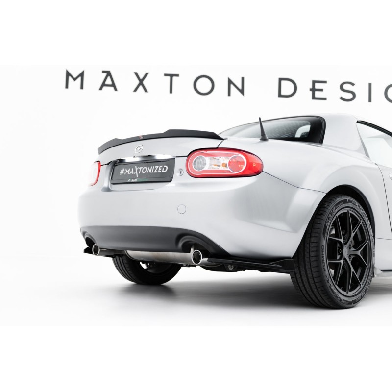 Kit carrosserie Maxton Design Mazda MX-5 Mk3 (NC) restylée (2009-2014) : lame avant, bas de caisse, lames arrière, becquet