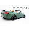 Kit carrosserie Maxton Design BMW Série 4 Cabrio F33 (2014-2020) : lame avant, bas de caisse, lames arrière, becquet Kit carrosserie Maxton Design BMW Série 4 Cabrio F33 (2014-2020) : lame avant, bas de caisse, lames arrière, becquet