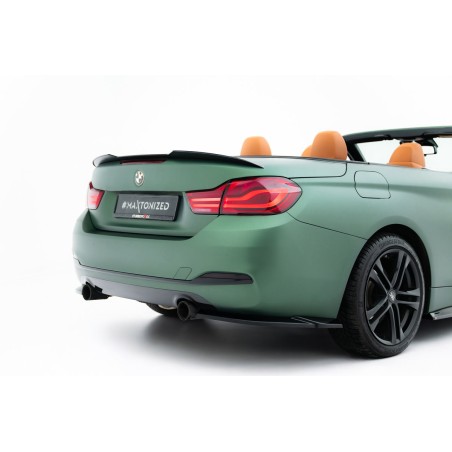 Kit carrosserie Maxton Design BMW Série 4 Cabrio F33 (2014-2020) : lame avant, bas de caisse, lames arrière, becquet