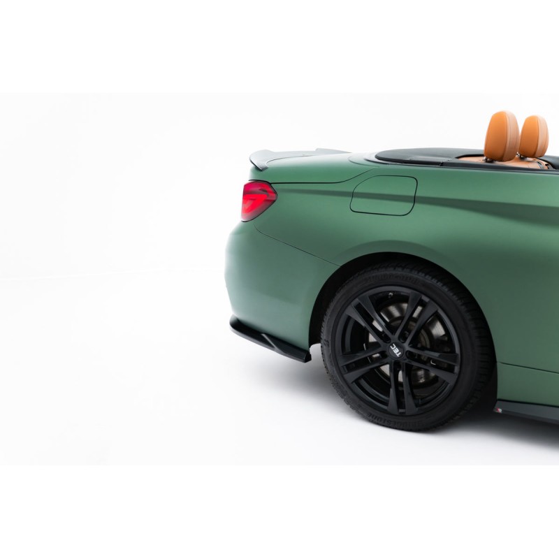Kit carrosserie Maxton Design BMW Série 4 Cabrio F33 (2014-2020) : lame avant, bas de caisse, lames arrière, becquet