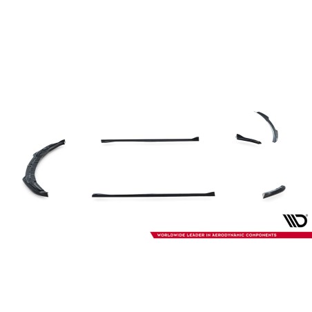 Kit carrosserie Maxton Design Mazda MX-5 Mk3 (NC) restylée (2009-2014) : lame avant, bas de caisse, lames arrière, becquet