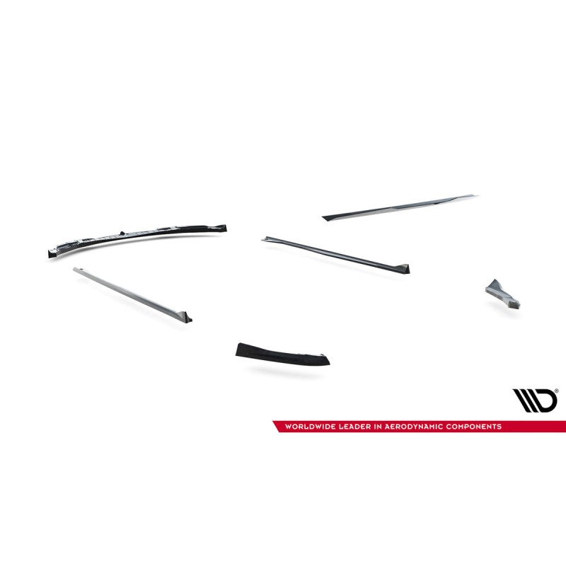 Kit carrosserie Maxton Design Mazda MX-5 Mk3 (NC) restylée (2009-2014) : lame avant, bas de caisse, lames arrière, becquet