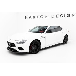 Kit carrosserie Maxton Design Maserati Ghibli Modena Mk3 restylée (2017-2020) : lame avant, bas de caisse, lame arrière, becquet