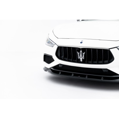 Kit carrosserie Maxton Design Maserati Ghibli Modena Mk3 restylée (2017-2020) : lame avant, bas de caisse, lame arrière, becquet
