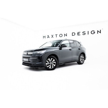 Kit carrosserie Maxton Design Volkswagen Tiguan Mk3 (2024+) : lame avant, bas de caisse, lame arrière, becquet