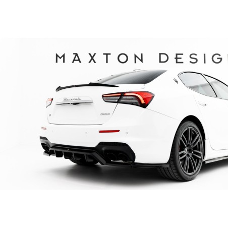 Kit carrosserie Maxton Design Maserati Ghibli Modena Mk3 restylée (2017-2020) : lame avant, bas de caisse, lame arrière, becquet