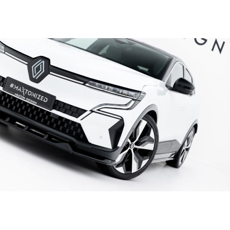 Kit carrosserie Maxton Design Renault Megane E-Tech Electric Mk1 (2022+) : lame avant, bas de caisse, lame arrière, becquet
