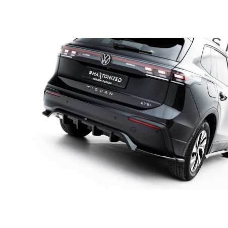 Kit carrosserie Maxton Design Volkswagen Tiguan Mk3 (2024+) : lame avant, bas de caisse, lame arrière, becquet