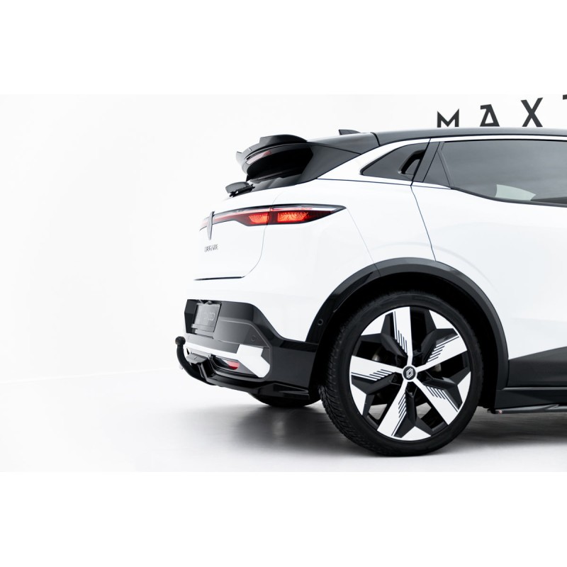 Kit carrosserie Maxton Design Renault Megane E-Tech Electric Mk1 (2022+) : lame avant, bas de caisse, lame arrière, becquet