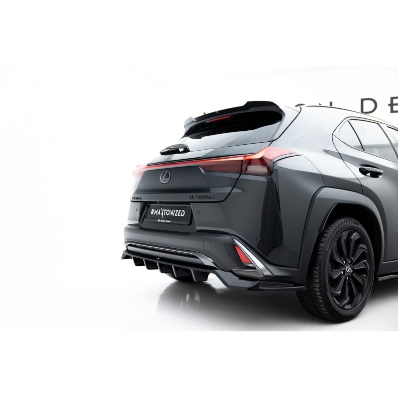 Kit carrosserie Maxton Design Lexus UX F-Sport Mk1 (2018+) : lame avant, bas de caisse, lame arrière, becquet