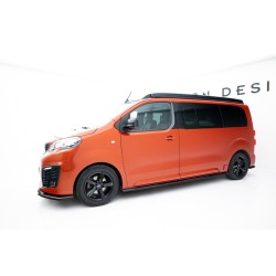 Kit carrosserie Maxton Design Peugeot Expert Mk3 (2016-2023) : lame avant, bas de caisse, lame arrière, becquet