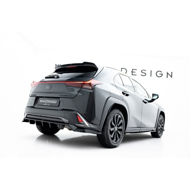 Kit carrosserie Maxton Design Lexus UX F-Sport Mk1 (2018+) : lame avant, bas de caisse, lame arrière, becquet