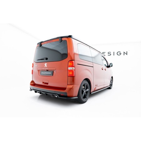 Kit carrosserie Maxton Design Peugeot Expert Mk3 (2016-2023) : lame avant, bas de caisse, lame arrière, becquet