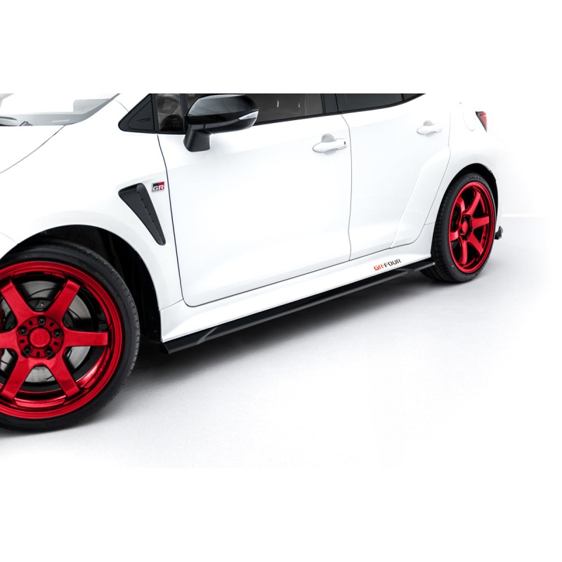 Kit carrosserie Maxton Design Toyota GR Corolla Mk12 V.1 (2022-2024) : lame avant, bas de caisse, lames arrière, becquet