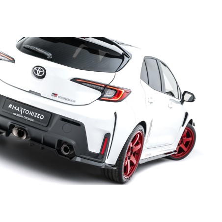 Kit carrosserie Maxton Design Toyota GR Corolla Mk12 V.1 (2022-2024) : lame avant, bas de caisse, lames arrière, becquet