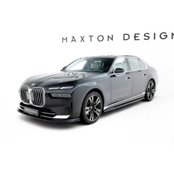 Kit carrosserie Maxton Design BMW Série 7 G70 V.2 (2022-2026) : lame avant, bas de caisse, lame arrière, becquet