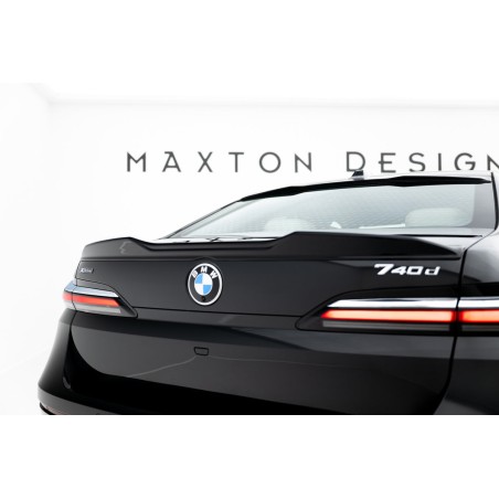 Kit carrosserie Maxton Design BMW Série 7 G70 V.2 (2022-2026) : lame avant, bas de caisse, lame arrière, becquet