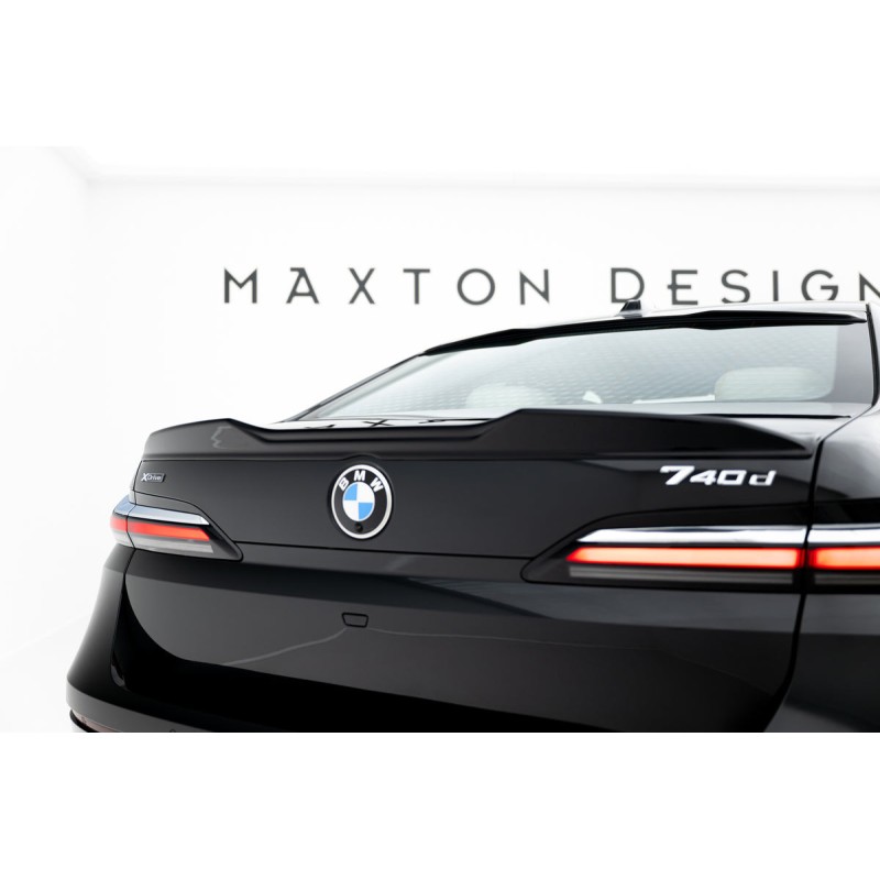 Kit carrosserie Maxton Design BMW Série 7 G70 V.2 (2022-2026) : lame avant, bas de caisse, lame arrière, becquet